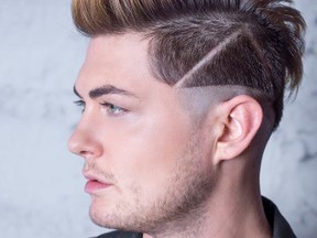 Former Fanshawe College hairstyling program student Dustin Schumann is one of five nominated for the Canadian Hairdresser Mirror Awards. Submitted photo