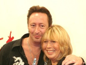Julian and Cynthia Lennon. (WENN.COM file photo)