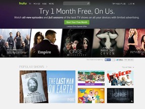 Hulu. (Website screenshot)