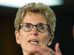 Premier Kathleen Wynne meets with the GTA/Hamilton mayors in Toronto Tuesday, March 24, 2015. (Craig Robertson/Toronto Sun)