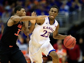 Andrew Wiggins played one year at Kansas before turning pro. (AFP)