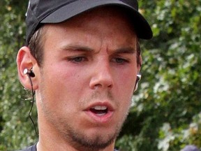 Picture released on March 27, 2015 shows the co-pilot of Germanwings flight 4U9525 Andreas Lubitz taking part in the Airport Hamburg 10-mile run on September 13, 2009 in Hamburg, northern Germany. Co-pilot of the Germanwings plane which crashed in the french Alps, Andreas Lubitz,  told Lufthansa in 2009 of 'previous episode of severe depression' the airline reported on March 31, 2015.AFP PHOTO / FOTO TEAM MUELLER