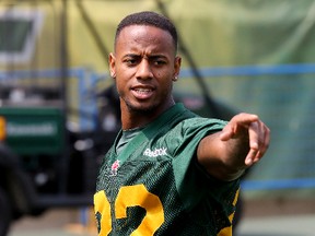 Joe Burnett earned 122 and eight interceptions duriing his time with the Eskimos. (David Bloom, Edmonton Sun)