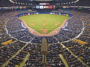 The Jays and Mets filled up the Big O when they visited Montreal last year, which would’ve brought joy to Ted Tevan. (SUN MEDIA)