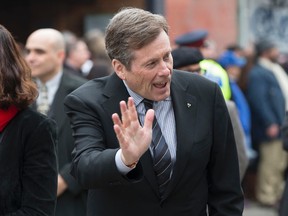 Toronto Mayor John Tory. (Toronto Sun files)