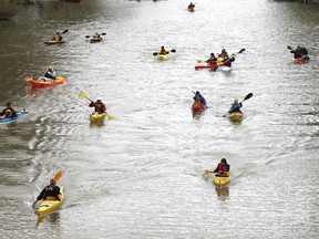 The 42nd annual Sydenham River Canoe and Kayak Race, organized by the St. Clair Region Conservation Authority and its foundation, is set for April 19 in Dawn-Euphemia Township. Handout/Sarnia Observer/QMI Agency