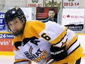 Calen Addison led the Winnipeg AAA bantam 1 hockey league in scoring this season. (FACEBOOK)