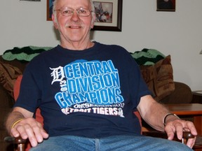 Bill Benson, a lifelong Sarnia resident and Detroit Tigers' fan since the 1950s, is looking forward to Opening Day. Benson, 72, believes the Tigers' 2015 season will come down to pitching. (Terry Bridge/Sarnia Observer/QMI Agency(