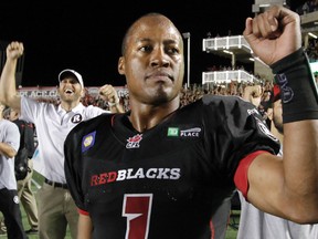 The Ottawa RedBlacks took on the Toronto Argonauts during their home opener at TD Place at Lansdowne Park in Ottawa Friday July 18,  2014. (Tony Caldwell/Ottawa Sun/QMI Agency)