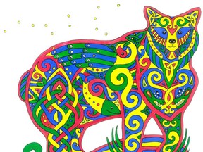 “Ursa Major, the Great Bear” is this year’s Celtic Festival design by local artist Linda Wiebe.