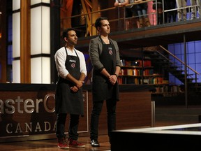(L-R) Andrew and Cody get axed from MasterChef Canada.