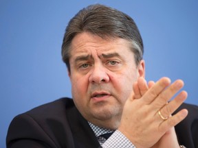 German Economy Minister Sigmar Gabriel.

REUTERS/Axel Schmidt