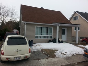 Gatineau Police have made arrests after a violent home invasion at this Dumas St. residence early Wednesday morning. (DOUG HEMPSTEAD Ottawa Sun)