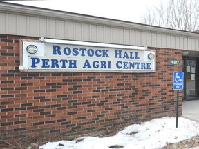The Rostock Hall is shown on Tuesday. (Scott Wishart, The Beacon Herald)