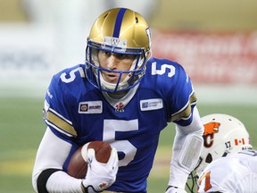 The Winnipeg Blue Bombers recorded a $3.9-million profit in 2014. (FILE PHOTO)