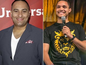 Russell Peters and Trevor Noah (WENN.COM)