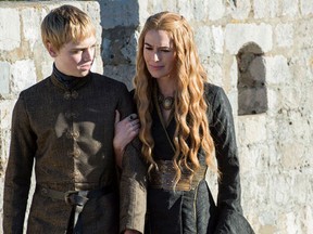 Dean-Charles Chapman, left, and Lena Headey star in "Game of Thrones." (HBO photo)