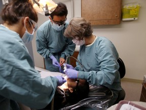 Dentist. (TREVOR ROBB/Edmonton Sun)