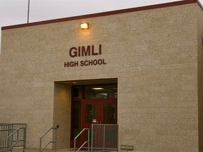 Gimli High School. (FILE PHOTO)
