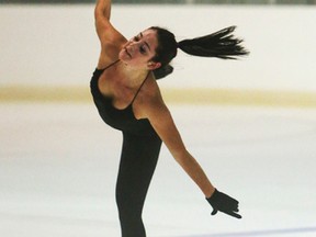 Kaetlyn Osmond, Alberta Sport Connection's 2014 female athlete of the year, joked about the broken leg she sustained last year. (QMI Agency)