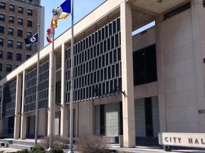 A Winnipeg Jets flag fluttered outside the council building Thursday as Mayor Brian Bowman predicted the team would win a playoff spot for the first time since returning to the city for the 2011-12 National Hockey League season.
