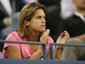 Retired tennis player Amelie Mauresmo announced she is pregnant and is expecting her first child in August. (Jerry Lai/USA TODAY Sports/Files)
