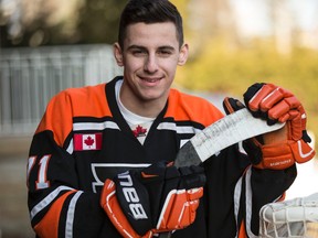 David Levin of the Don Mills Flyers is expected to be drafted first overall by the Sudbury Wolves in the Ontario Hockey League Priority Selection. (Craig Robertson/QMI Agency)