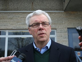 After a meeting at a remote monastery Thursday, April 9, 2015 aimed at repairing the damage caused by months of public infighting, Premier Greg Selinger said seven once-suspended MLAs will return to being unrestricted members of caucus.