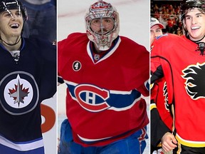 The Winnipeg Jets, Montreal Canadiens, Calgary Flames and Vancouver Canucks have clinched a playoff spot this season. The Ottawa Senators could make it five Canadian teams in the postseason. (QMI Agency)