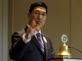 Western University president Amit Chakma is pictured in London, Ont., in this file photo. (SUE REEVE/QMI Agency Files)