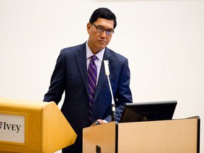 Western University president Amit Chakma. (Free Press file photo)