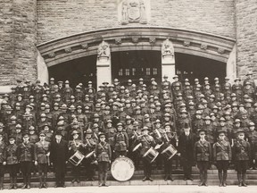 A photo from Central Tech's archive as the Toronto high school plans to celebrate its 100th anniversary in October 2015. (Supplied photo)