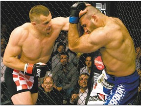 File photo of Mirko "Cro Cop" Filipovic at UFC 103 in Dallas.