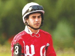 Woodbine jockey Tyler Pizarro is back healthy and more focused than ever before after a year away from the sport. (Woodbine Entertainment Group)