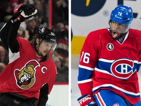 Two players that are sure to make an impact in Round 1 are Erik Karlsson and P.K. Subban. OTTAWA SUN FILES
