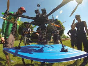 Humber College's drone filmmaking and photography workshop introduces participants to the world of remote control piloting and camera operating, as well as the rules and regulations surrounding this exciting new option for digital capture.