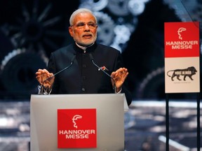 India's Prime Minister Narendra Modi. (REUTERS/Wolfgang Rattay)