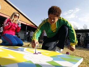 Brazilian pop culture icon Romero Britto is seen in this 2010 file photo. REUTERS/Thomas Mukoya