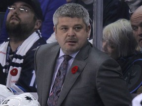 San Jose Sharks head coach Todd McLellan. (Kevin King/QMI Agency)