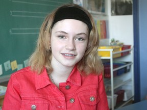 Sadie Augustyn, 13,  received a special youth volunteer award from the United Way for her work with the agency and the Epilepsy and Seizure Resource Centre. Six other organizations and individuals were also recognized at an awards night. TUES, APR. 14, 2015 KINGSTON, ONT. MICHAEL LEA THE WHIG STANDARD