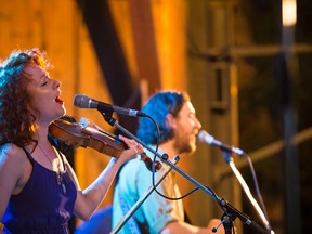 For two Great Lake Swimmers ? Miranda Mulholland, left and Tony Dekker ? the Toronto?s band?s Aeolian Hall concerts Wednesday and Thursday bring the former Western students back to London. Great Lake Swimmers also recorded an album at the historic hall in the mid-2000s. (File photo)
