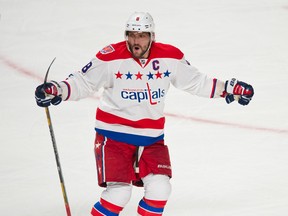 Alex Ovechkin at the Bell Centre on April 2, 2015 in Montreal, Quebec, Canada.. (POSTMEDIA NETWork file photo)