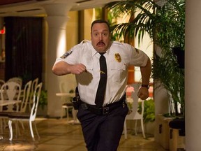 Kevin James in a scene from Paul Blart: Mall Cop 2. (Courtesy of Sony Pictures)