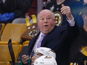Ducks coach Bruce Boudreau refuses to acknowledge that his team is the favourite, even though they finished first in the West.