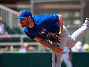 Toronto Blue Jays pitcher Liam Hendriks. (KIM KLEMENT/USA TODAY Sports files)