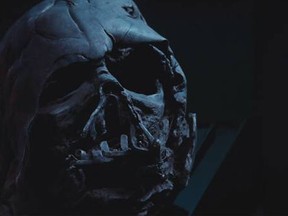 Darth Vader image from Star Wars: The Force Awakens trailer. 

(Courtesy Disney)