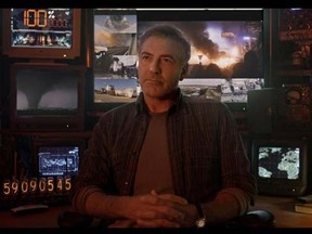 George Clooney stars in the sci-fi adventure Tomorrowland.