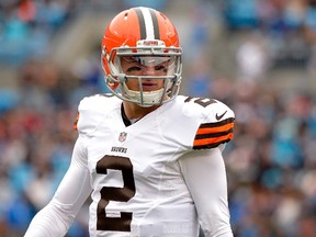 Johnny Manziel of the Cleveland Browns. (Grant Halverson/AFP)