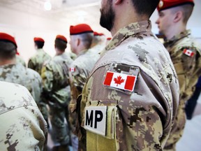 Canadian Forces military police. (Postmedia Network file photo)