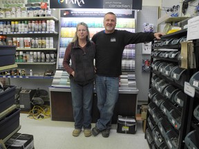 Julie and Doug Wade are owners of the struggling Main Street Hardware in Seeley's Bay. Wayne Lowrie/Postmedia Network